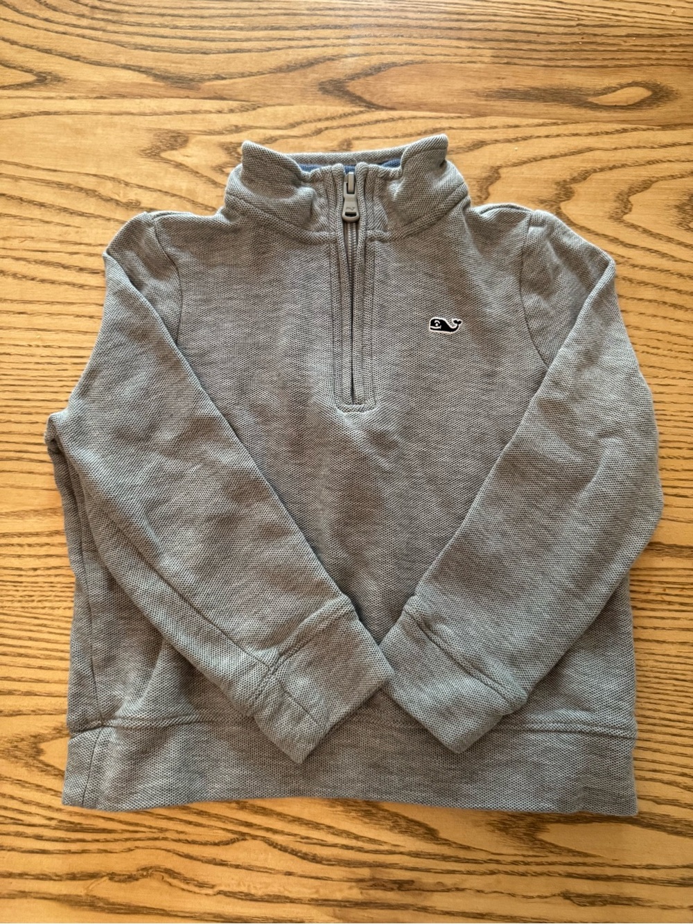 Vineyard Vines Heather Gray Half-Zip Pullover